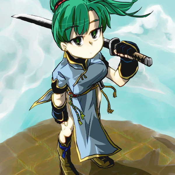 lyn (fire emblem and 1 more) drawn by maru_(itukitann)
