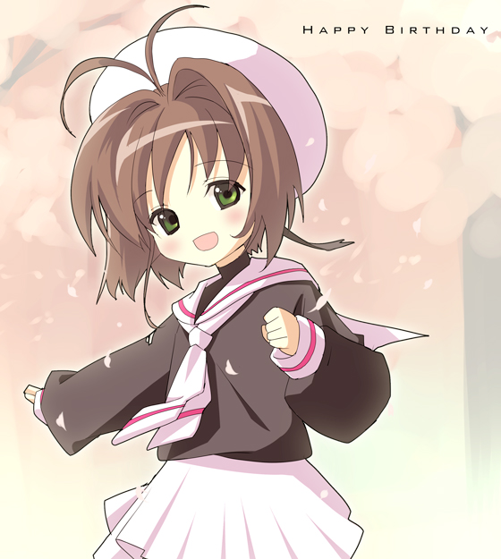 kinomoto sakura (cardcaptor sakura) drawn by tsukigami_runa