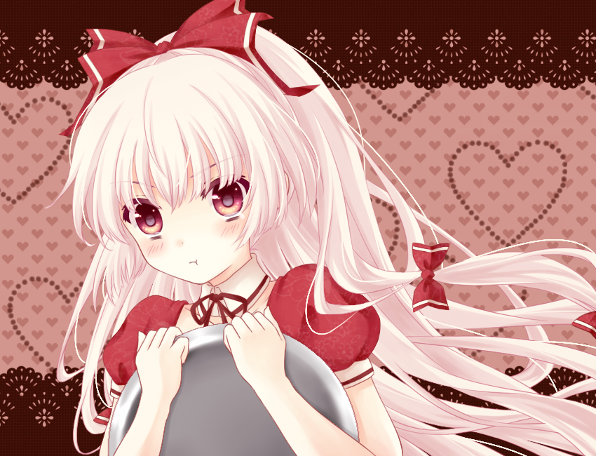 fujiwara no mokou (touhou and 1 more) drawn by kai_aki