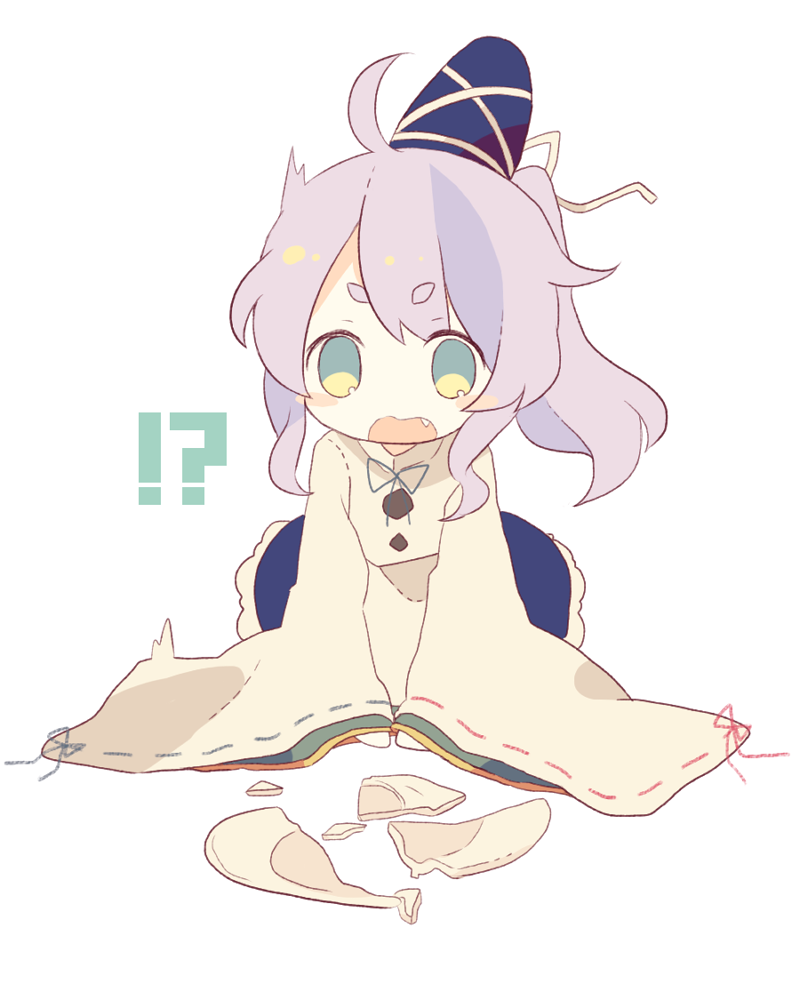 mononobe no futo (touhou) drawn by daizu_(melon-lemon)