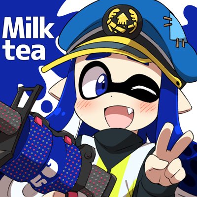 inkling player character and inkling girl (splatoon and 1 more) drawn by eromame