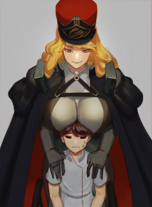 commander and indomitable marie (last origin) drawn by hungr_(nyanom)