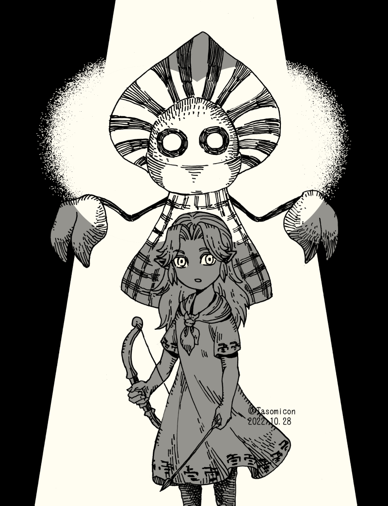 romani and they (the legend of zelda and 1 more) drawn by tasomicon