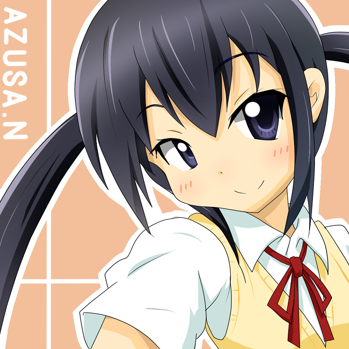 nakano azusa (k-on!) drawn by nori_(noritsugu)