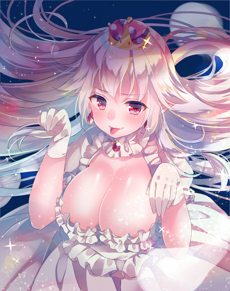princess king boo (mario and 2 more) drawn by nemuri_nemu