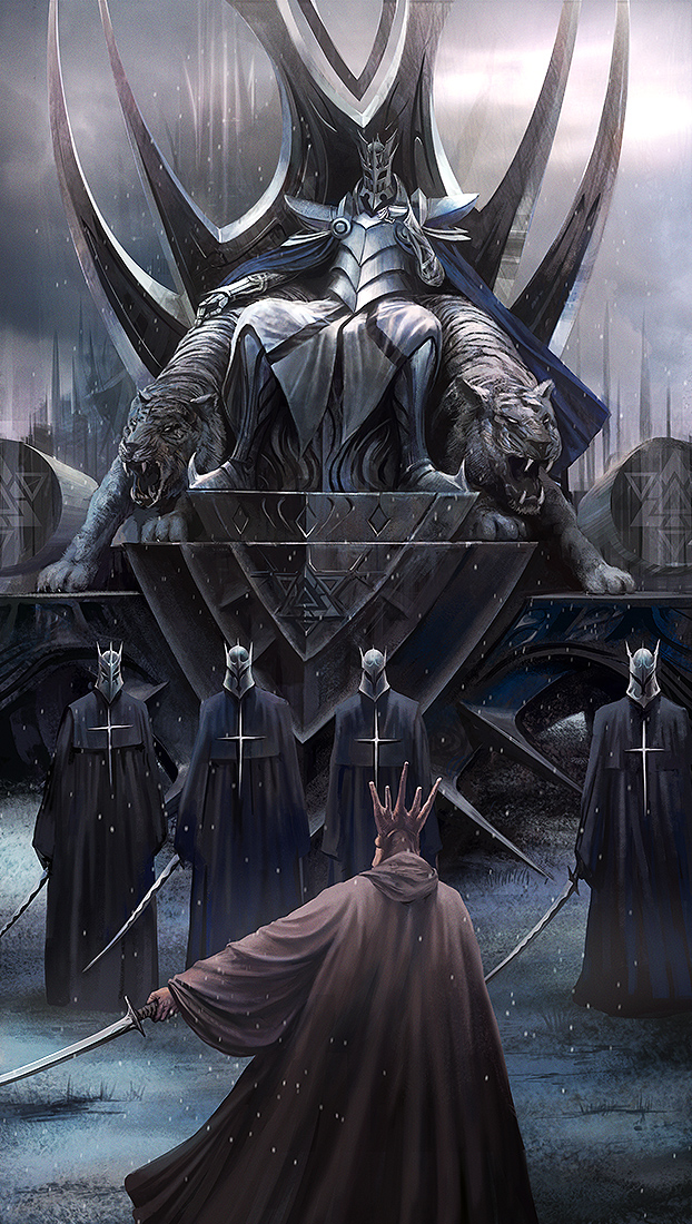 emperor galdinos (pixiv fantasia and 1 more) drawn by noba