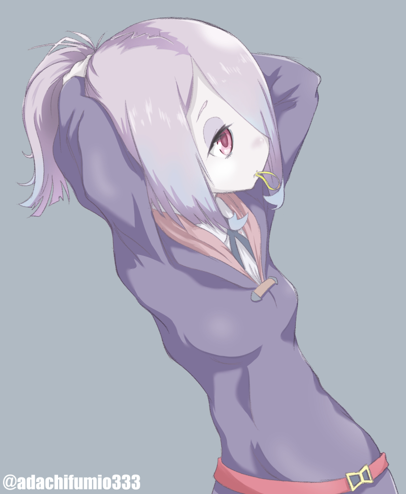 sucy manbavaran (little witch academia) drawn by adachi_fumio