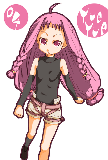 ayase yue (mahou sensei negima!) drawn by mikami_komata