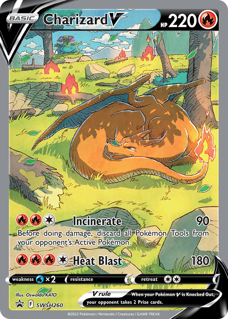charizard and venusaur (pokemon and 1 more) drawn by katou_oswaldo
