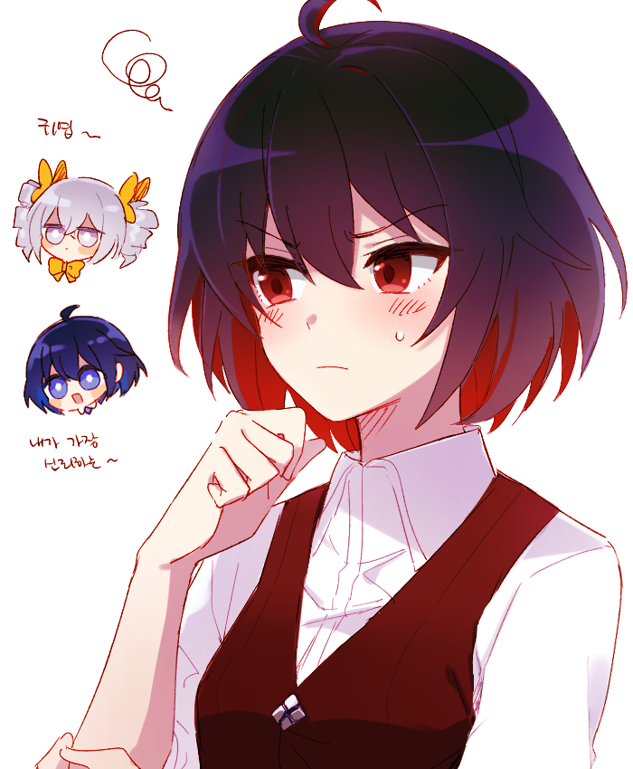 bronya zaychik, seele vollerei, and seele (honkai and 1 more) drawn by 6_(yuchae)