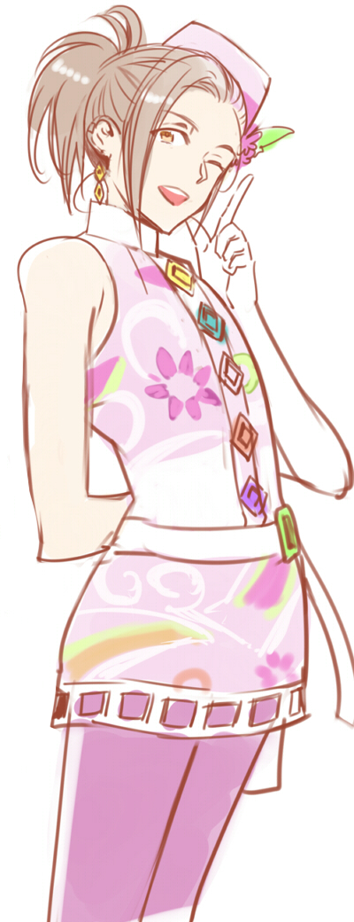 watanabe minori (idolmaster and 1 more) drawn by tori_(driftwood)