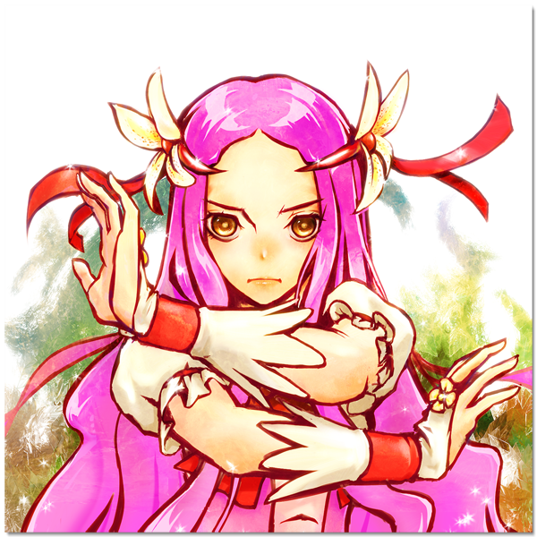 hanasaki kaoruko and cure flower (precure and 1 more) drawn by amon_(mulciber)