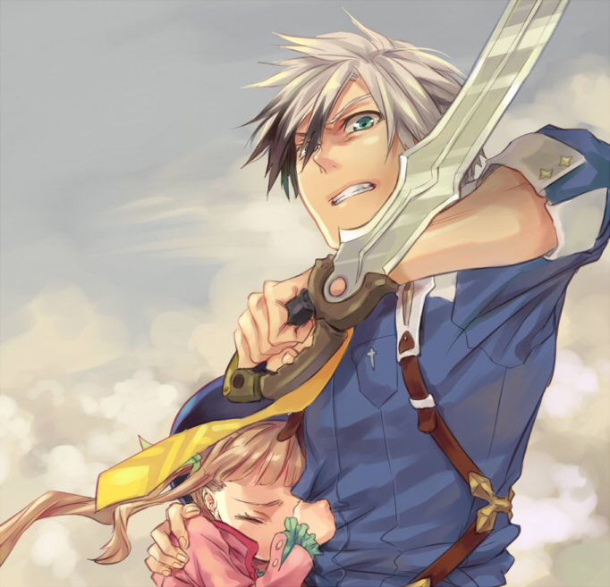 ludger will kresnik and elle mel martha (tales of and 2 more) drawn by miho_(mi)