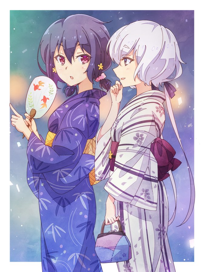 konno junko and mizuno ai (zombie land saga) drawn by e20
