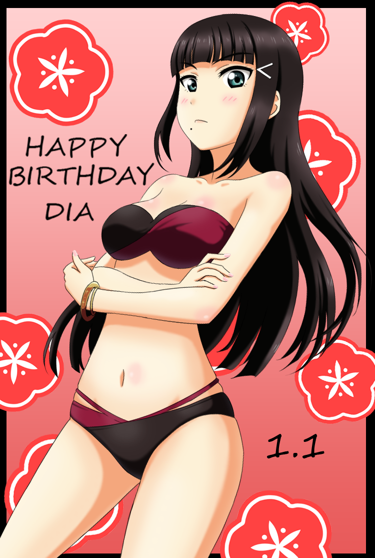 kurosawa dia (love live! and 1 more) drawn by arjend