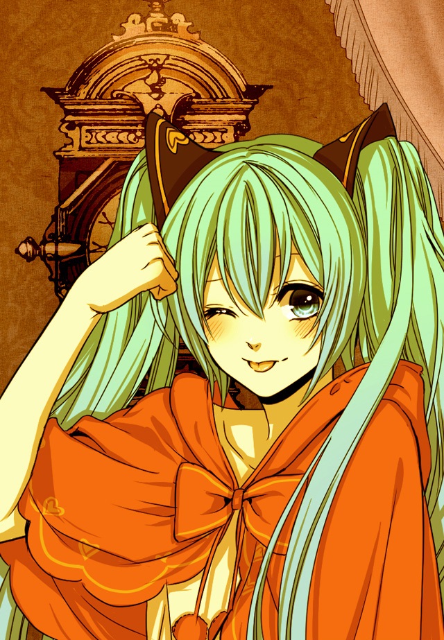 hatsune miku (vocaloid and 1 more) drawn by suzunosuke_(sagula)