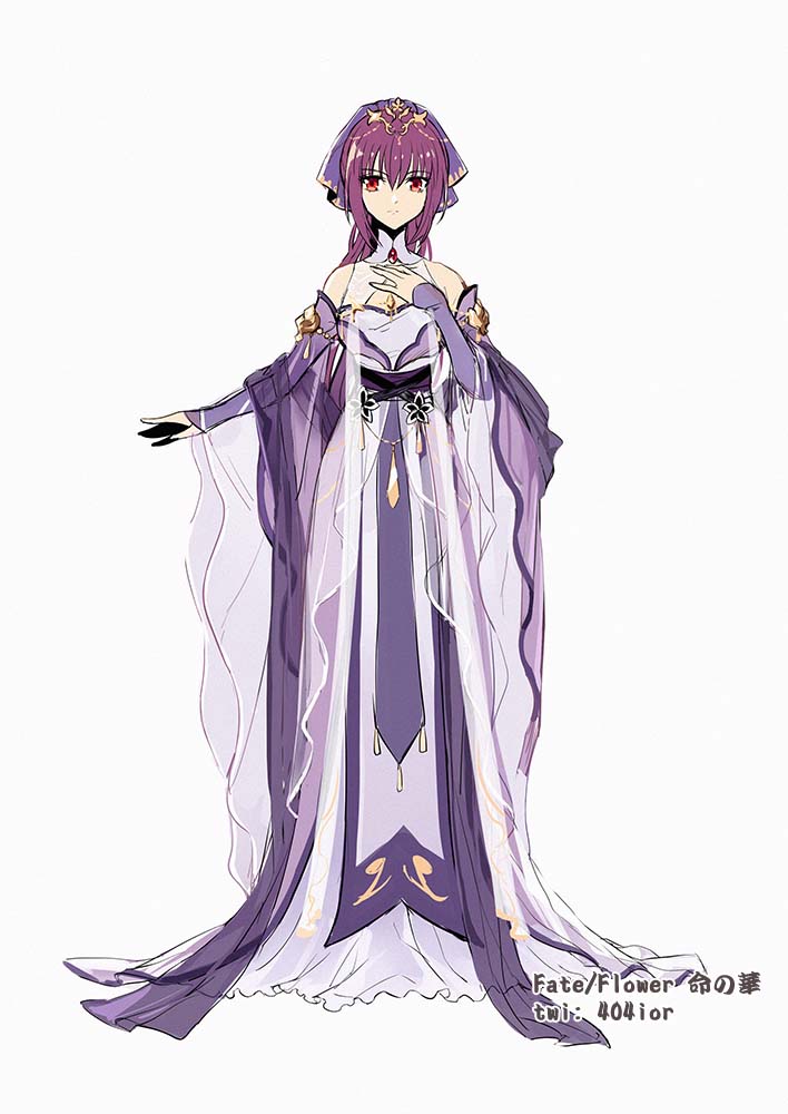 scathach and scathach skadi (fate and 1 more) drawn by zerocastle