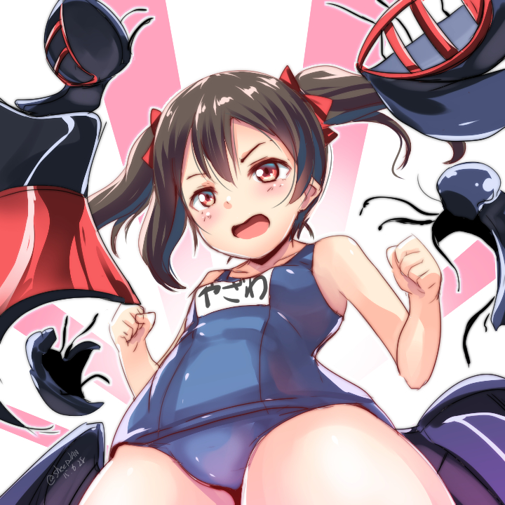 yazawa nico (love live! and 1 more) drawn by muneshiro_(hitsuji_kikaku)