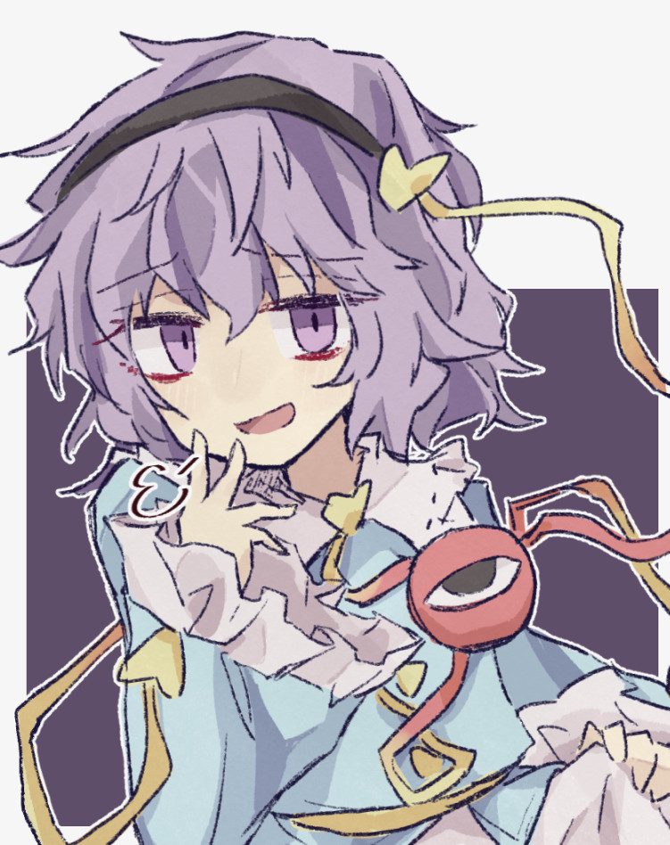 komeiji satori (touhou) drawn by minoru_minoru