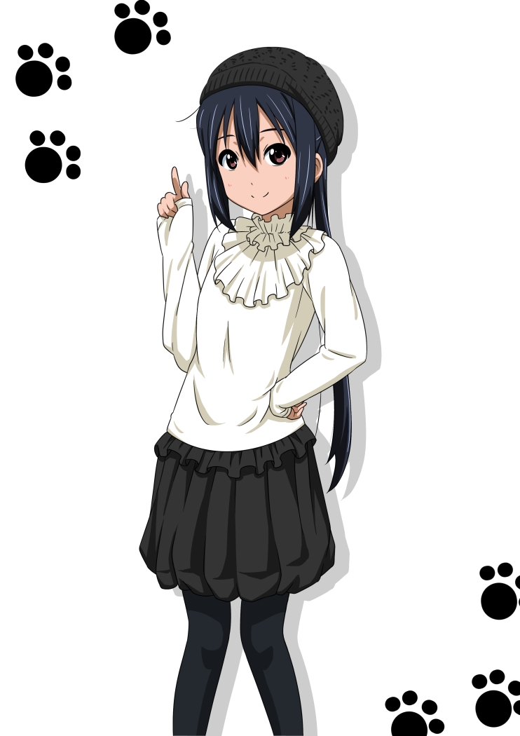 nakano azusa (k-on!) drawn by oku_no_shi