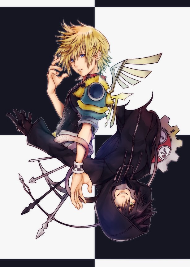 ventus and vanitas (kingdom hearts and 1 more) drawn by mim_(mimya0600)