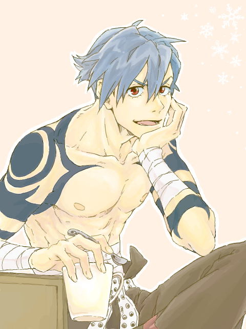 kamina (tengen toppa gurren lagann) drawn by ru&pauda_(artist)