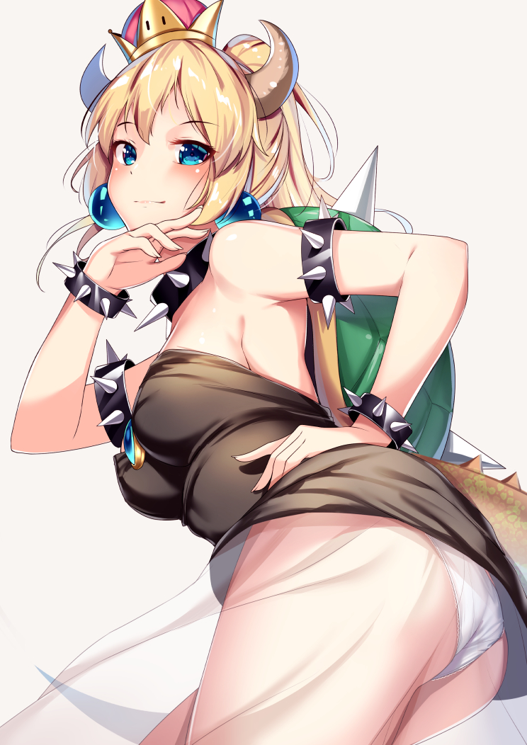 bowsette (mario and 1 more) drawn by yan_(nicknikg)