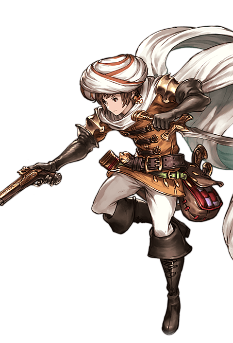 gran and raider (granblue fantasy) drawn by minaba_hideo