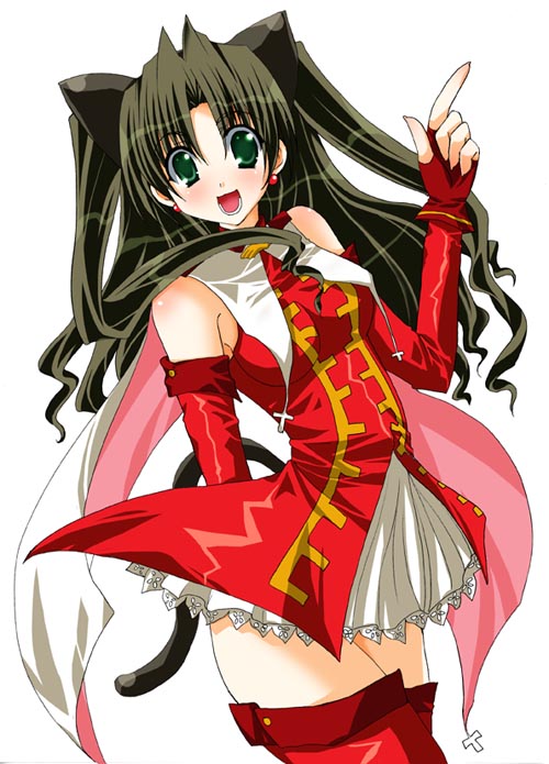 tohsaka rin and kaleido ruby (fate and 1 more) drawn by kineya_emuko