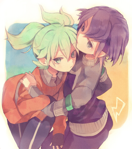 fei rune and alpha (inazuma eleven and 2 more) drawn by kurodeko