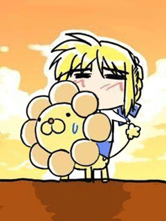 artoria pendragon, saber, and pon de lion (fate and 2 more)