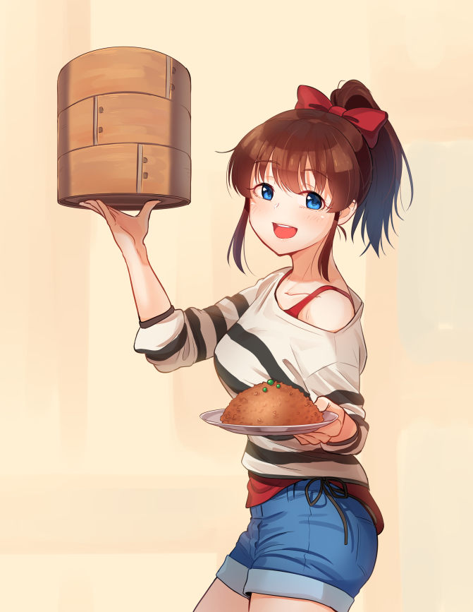 satake minako (idolmaster and 1 more) drawn by kamille_(vcx68)