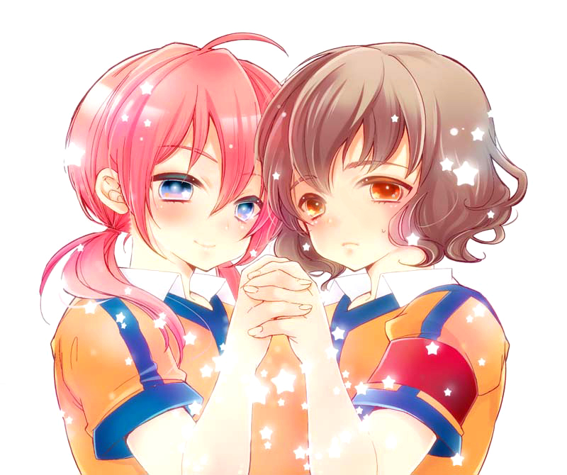 kirino ranmaru and shindou takuto (inazuma eleven and 1 more) drawn by kokonoe_(saku)