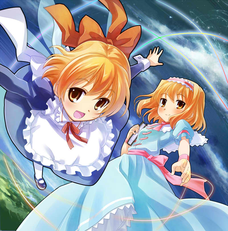 alice margatroid and shanghai doll (touhou) drawn by sakino_shingetsu