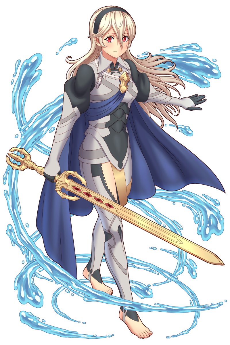 female corrin (fire emblem and 1 more) drawn by ibushi_(oath)