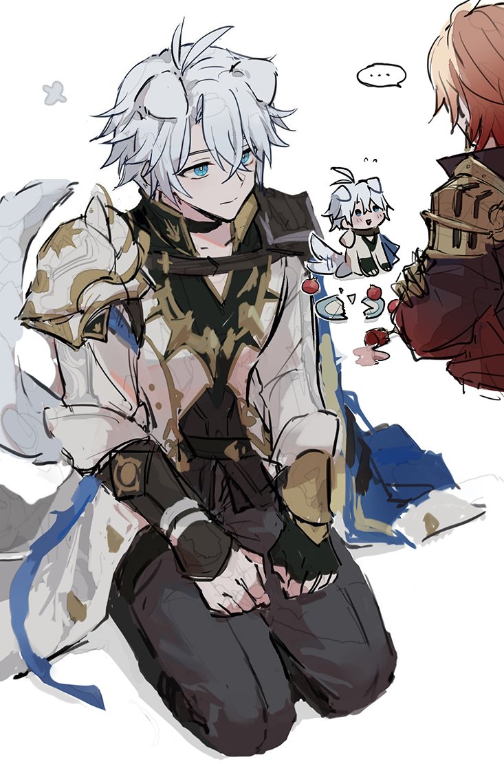 phainon and mydei (honkai and 1 more) drawn by mu4807119040930