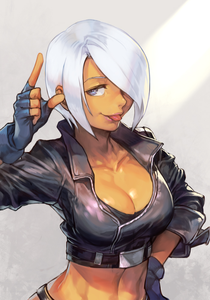 angel (the king of fighters) drawn by hungry_clicker