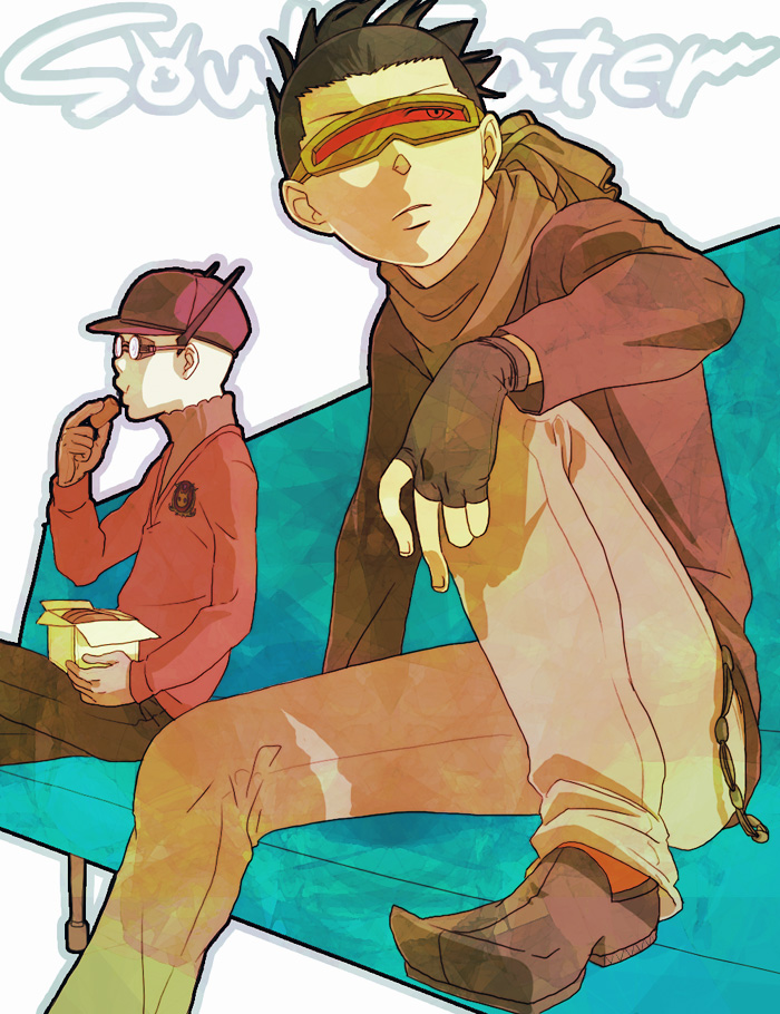 ox ford and harvar d eclair (soul eater) drawn by ha.skr_(hasukara)