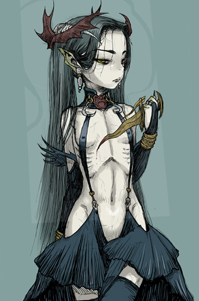 erandis d'vol (dungeons & dragons and 1 more) drawn by wamusato_haru