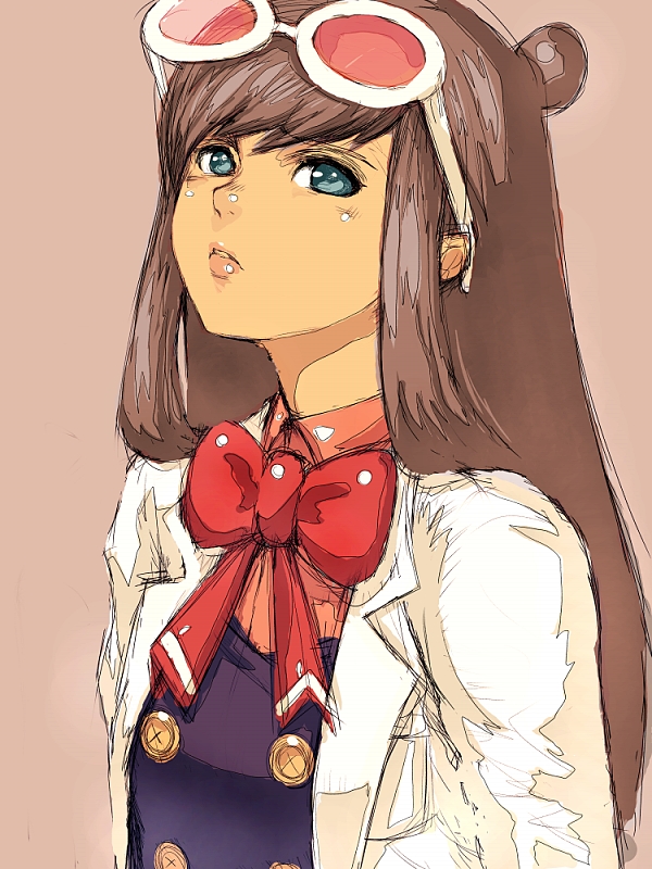 ema skye (ace attorney and 2 more) drawn by fumio_(rsqkr)