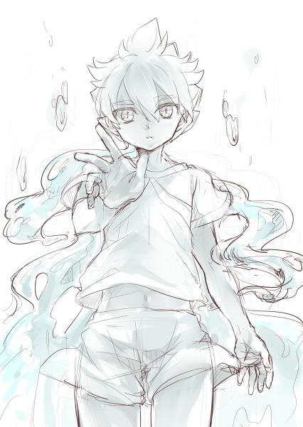 hakuryuu (inazuma eleven and 1 more) drawn by tobi_(one)