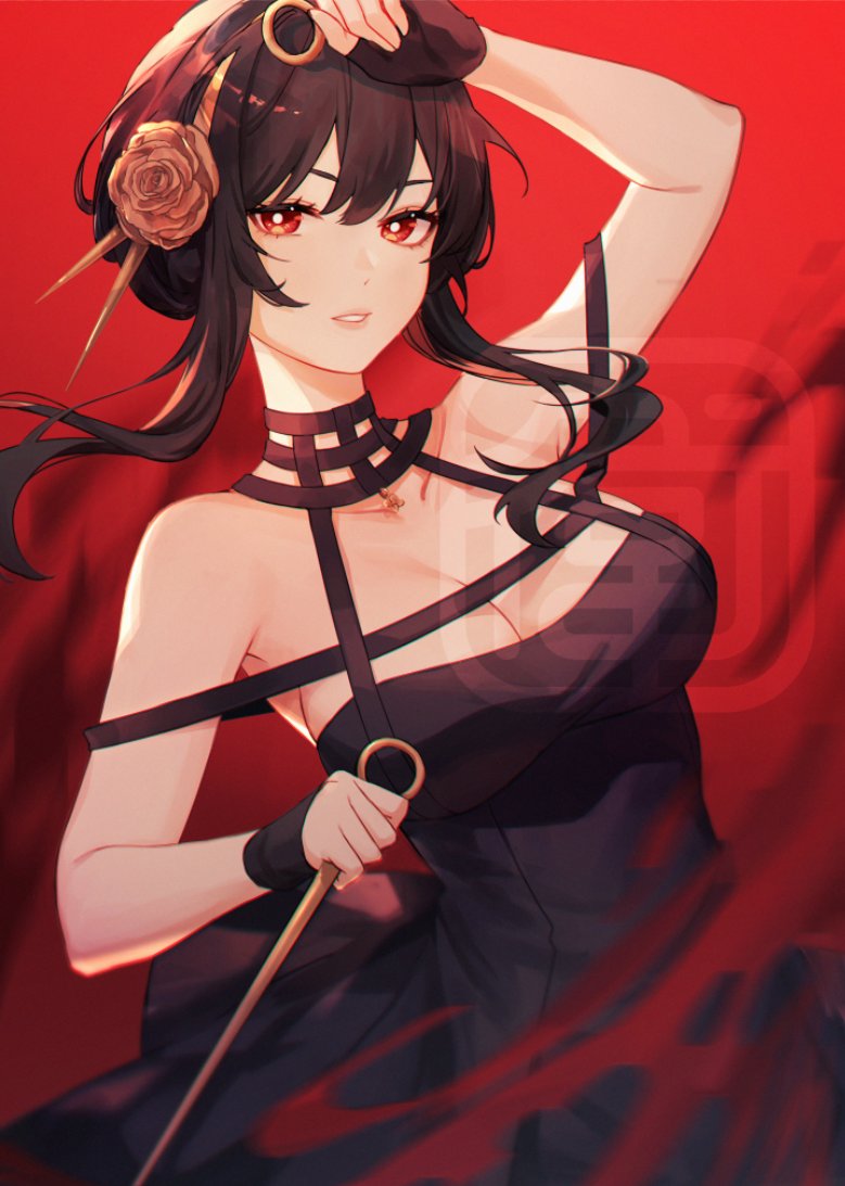 yor briar (spy x family) drawn by juwei