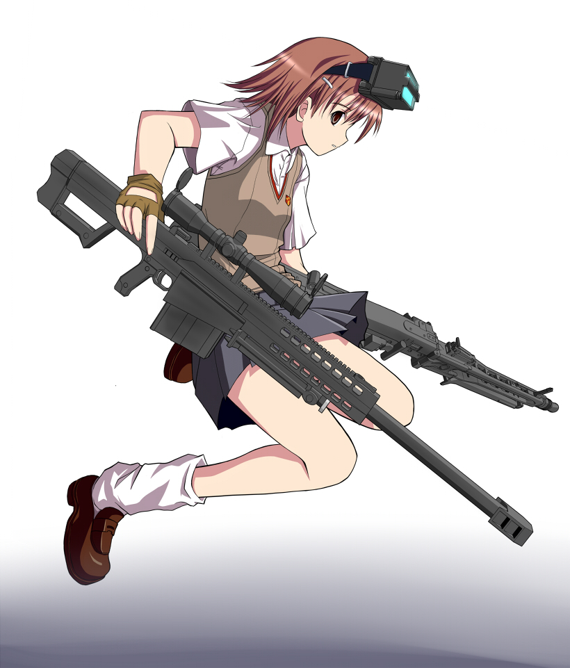 misaka imouto (toaru majutsu no index) drawn by nishikawa_hiroyuki