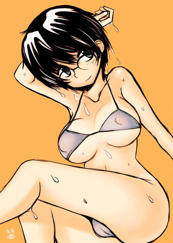 oka ayuko (nazo no kanojo x) drawn by madkaiser