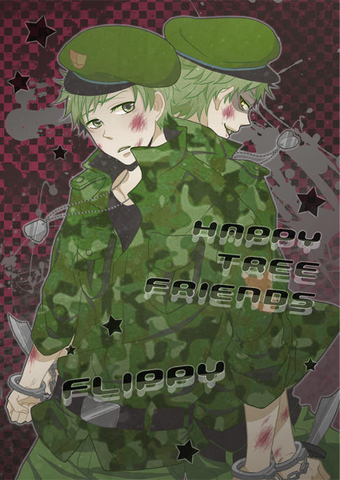 flippy and fliqpy (happy tree friends) drawn by rochmaya