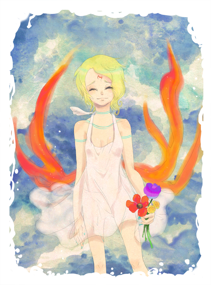 nina (breath of fire and 1 more) drawn by anzuni_(marblefrog)