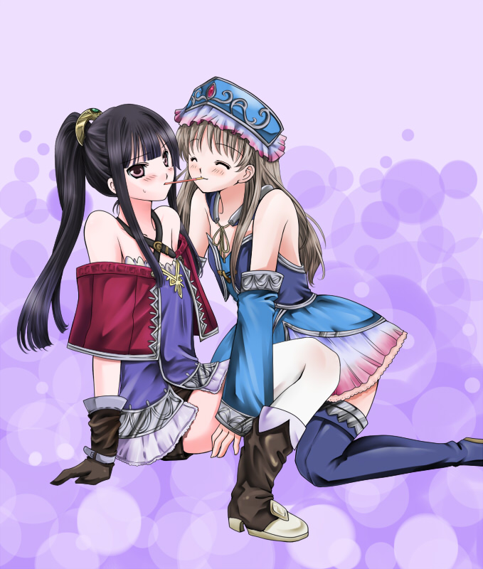 totooria helmold and mimi houllier von schwarzlang (atelier and 2 more) drawn by sii_ponzu