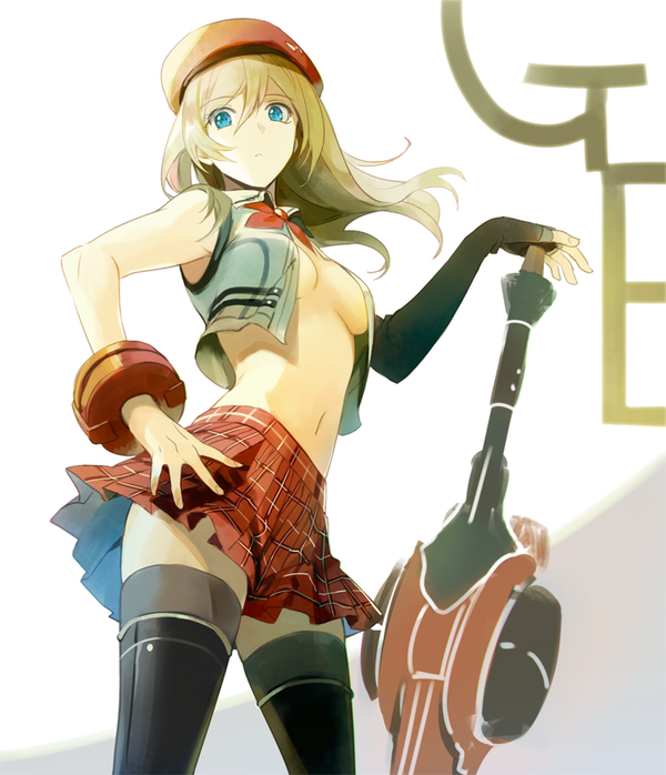 alisa ilinichina amiella (god eater and 1 more) drawn by runia