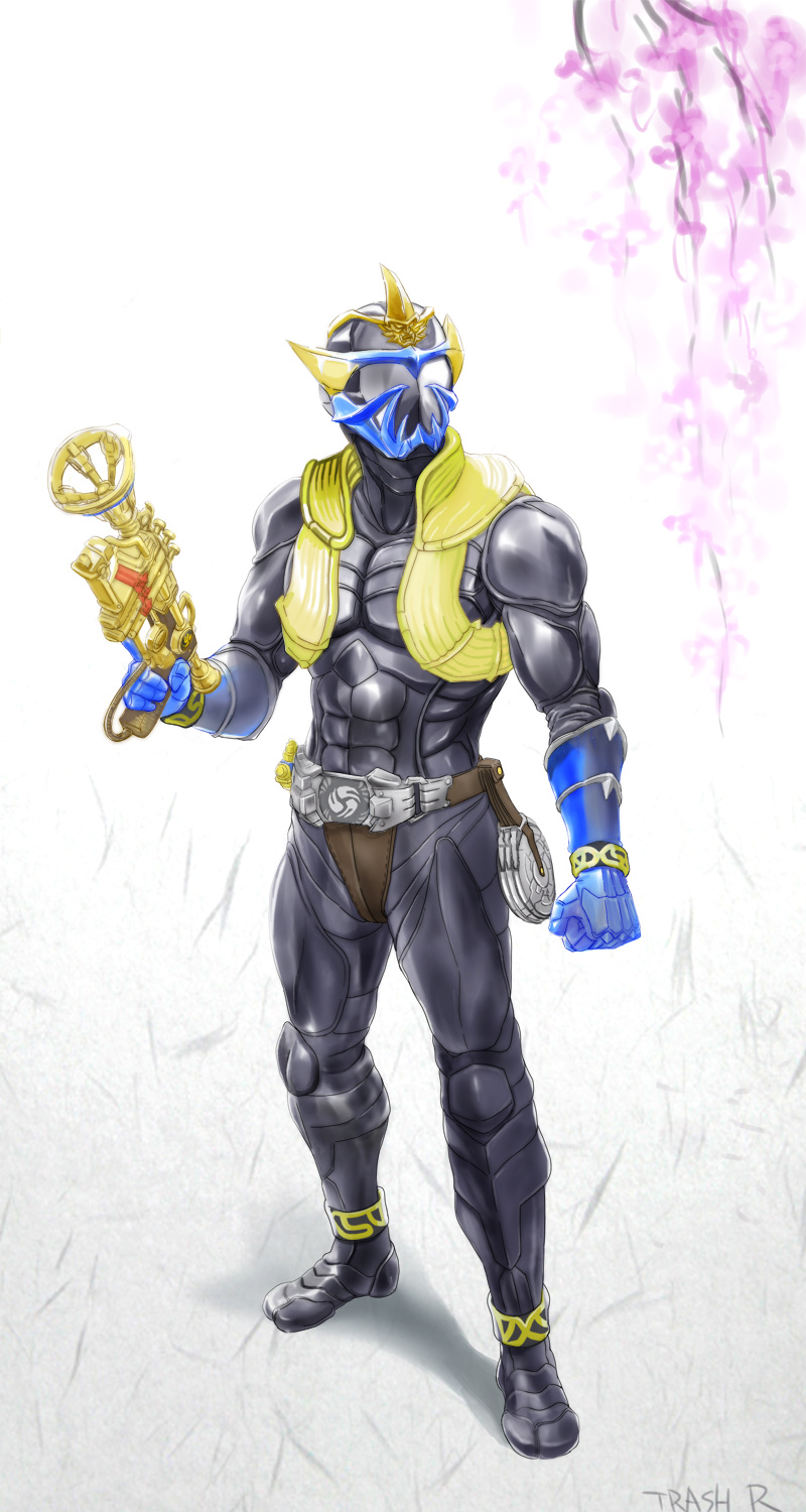 kamen rider ibuki (kamen rider and 1 more) drawn by huujyu