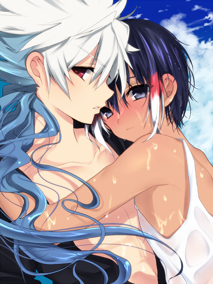 hakuryuu and shuu (inazuma eleven and 1 more) drawn by mataro_(matarou)